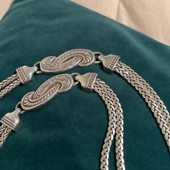 Amazing Silvertone Belt by Brighton - Picture 4 of 7